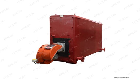 Газовый водогрейный котел 1.3 МВт