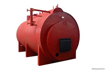 Паровой угольный котел 300 кг